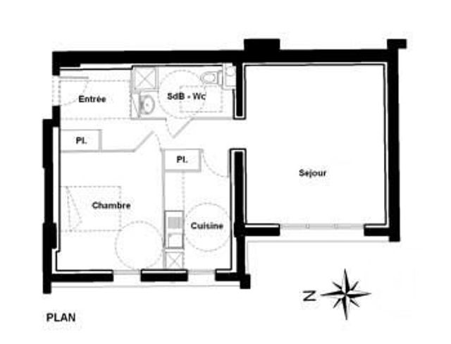 Appartement T2 à vendre - 2 pièces - 56.72 m2 - ORLEANS - 45 - CENTRE - Century 21 Premium