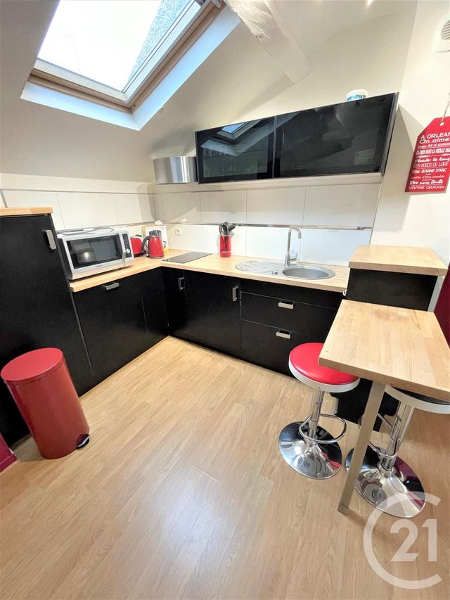 Appartement F1 à louer - 1 pièce - 24.0 m2 - ORLEANS - 45 - CENTRE - Century 21 Premium