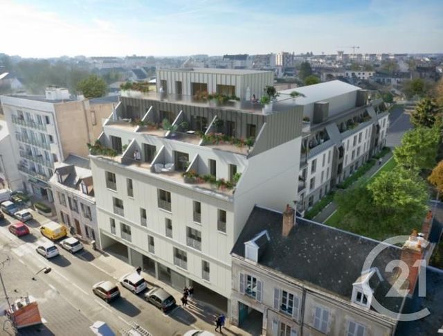 Appartement F3 à louer - 3 pièces - 67.71 m2 - ORLEANS - 45 - CENTRE - Century 21 Premium